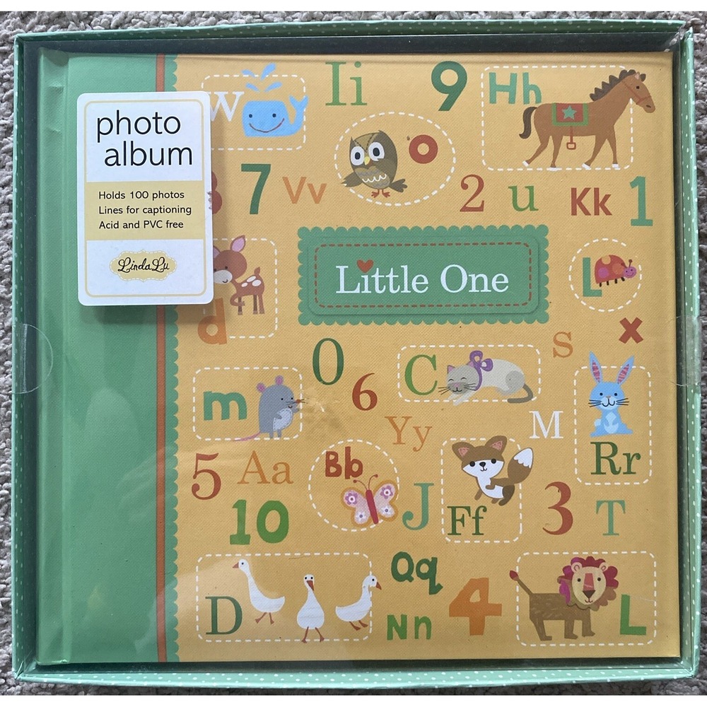 New Seasons By Linda Lu~Little One~ Baby Instant Scrapbook Album Holds 100 Photo